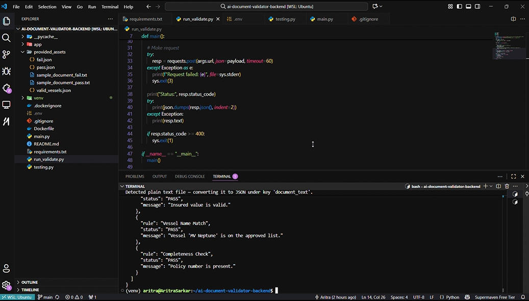 Document Validator